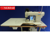Juki DP-2100 Ärmel Annähmaschine frei programmierbar