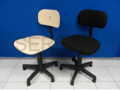 N&auml;hstuhl, Sitzh&ouml;he max. 54cm Erh&auml;ltlich in Blau, Schwarz, Braun und in Holz Art.Nr. 9552